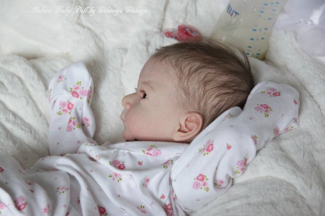 Моя малышка из нового молда Matis от Gudrun Legler. Куколка реборн Виктории Вишни