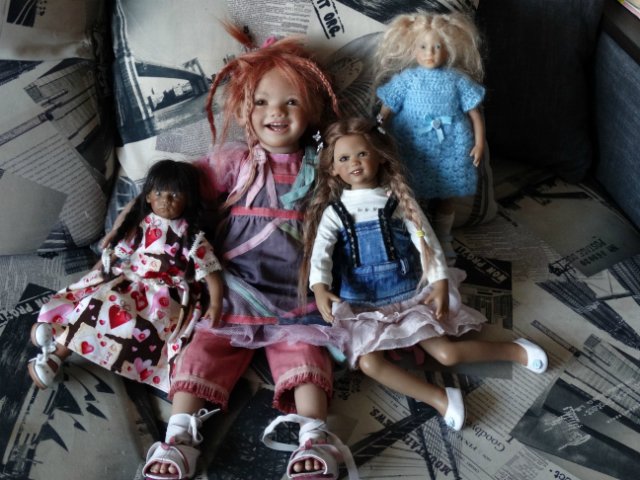Что мне снег, что мне зной. Кукла Annette Himstedt (фото 6)