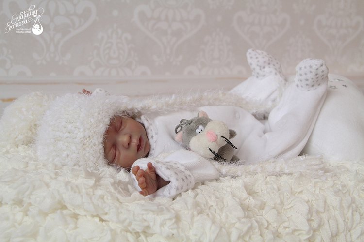 Моя маленькая ягодка Яна. Кукла реборн Наталии Сомовой