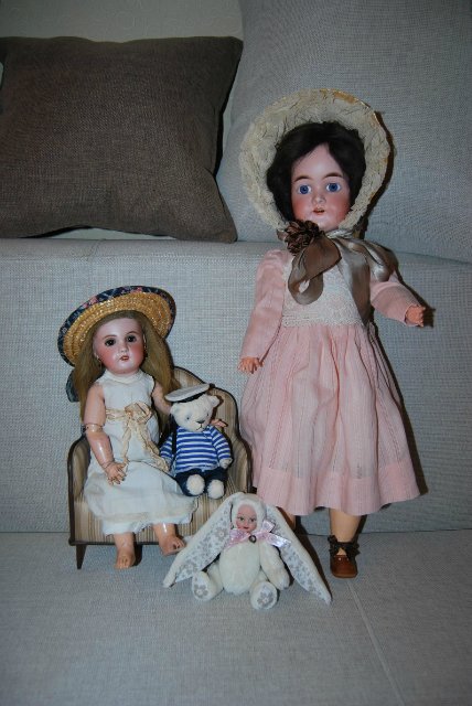 Мои любимые антикварочки — Редкие антикварные куклы и реплики: воск