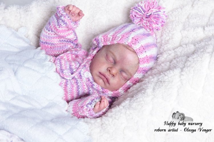 Моя принцесса Крошечка-Кокошечка. Кукла реборн Олеси Венгер