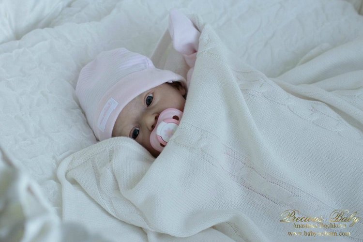 Маленькая капелька - Аделия! Кукла реборн Анастасии Бочковой