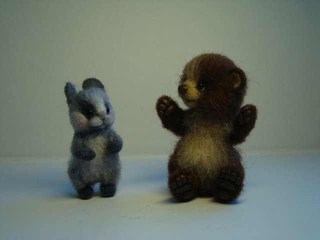 Жмурки. Валяние из шерсти