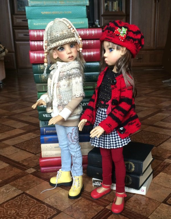 Куклы Кае Вигс и любовь к чтению