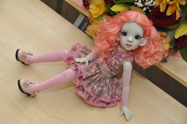 Серый эльфик Талиса от Кайе Виггз. Приглашаю познакомиться) (фото 3)