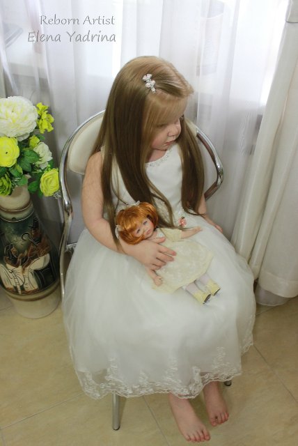 Эва и Анжела. Часть первая - Девочки. Куклы реборн Елены Ядриной