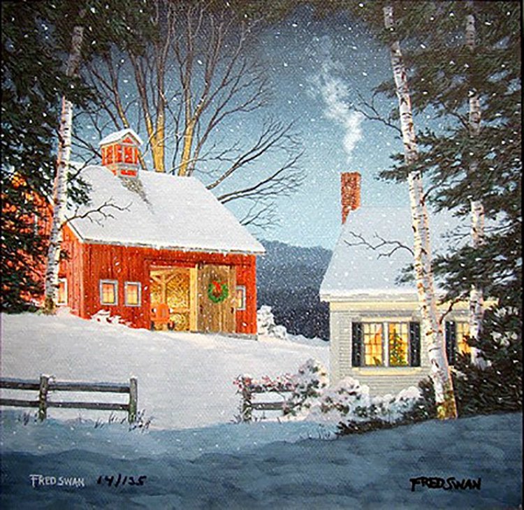 Зимняя сказка от Fred Swan | Бэйбики Зимняя сказка от Fred Swan