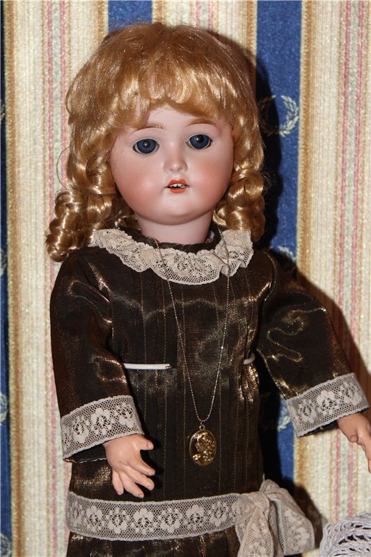 Немецкая антикварная кукла (фото 10)