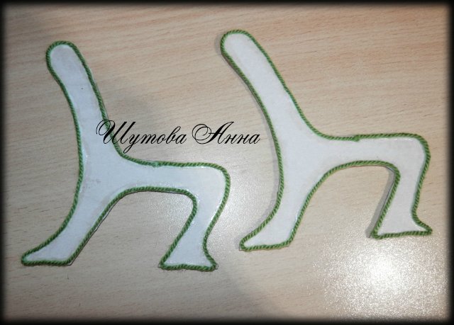 Парковая лавочка. Мастер-класс (фото 7)