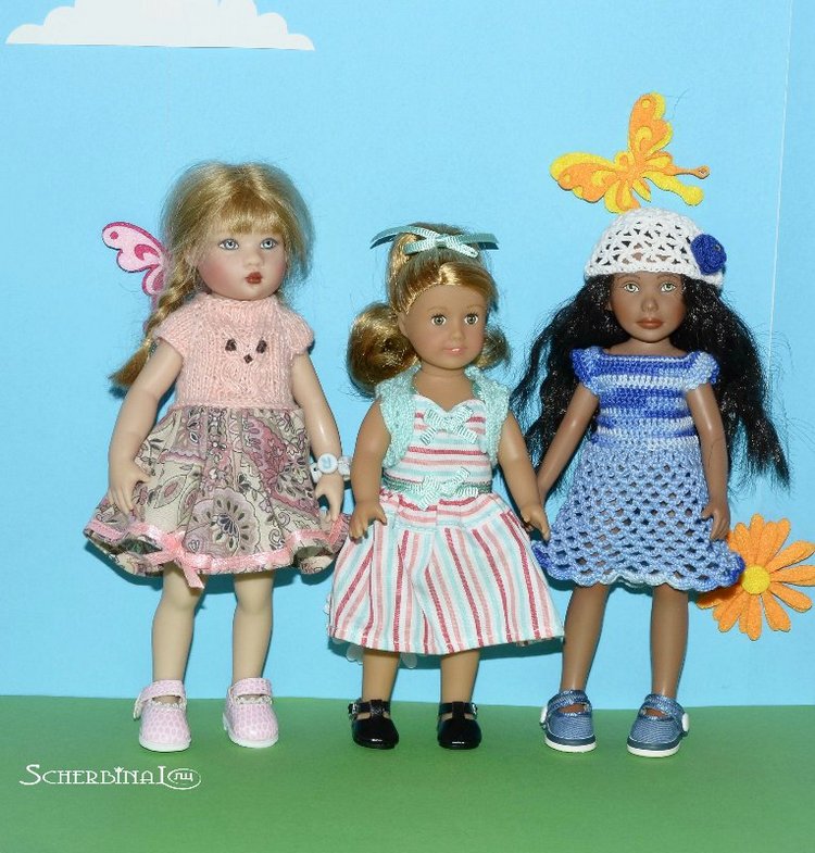 Американка приехала! Мини American Girl, полностью виниловая (фото 10)