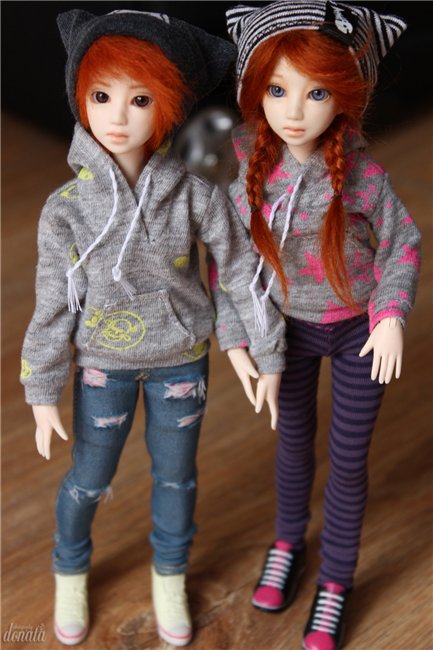 Кинко и Ринри: привет из Буковели! Nano Haruka & Pure Neemo Azone XS white, OOAK by Tocho, outfit by Yumiko Mikoto (фото 2)