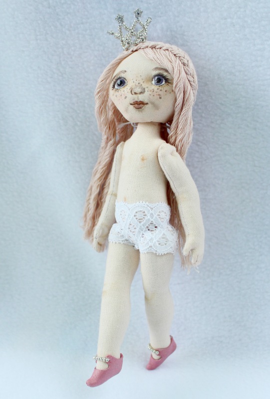 Моя Принцесса. Текстильная кукла (фото 9)