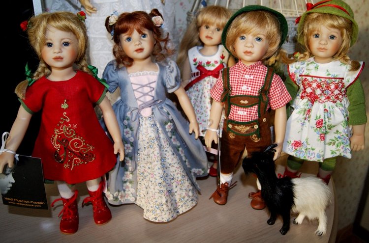 Плюшек много не бывает - маленькие принцессы от Heidi Plusczok