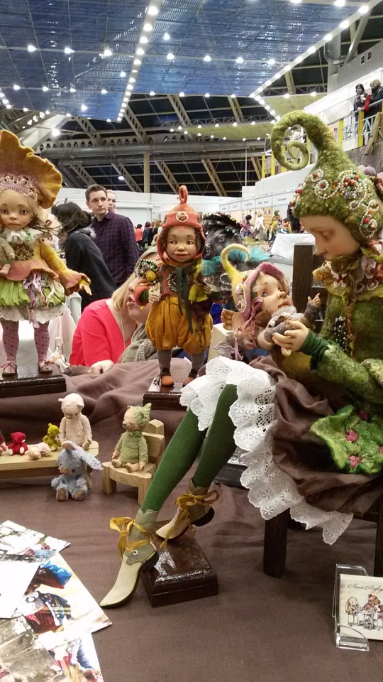 V Ежегодный Весенний Бал Авторских Кукол на Тишинке