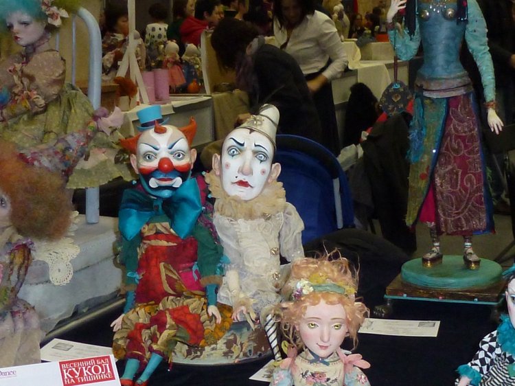 Весенний Бал Кукол на Тишинке: Куклы