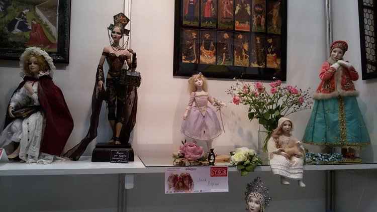V Ежегодный Весенний Бал Авторских Кукол на Тишинке