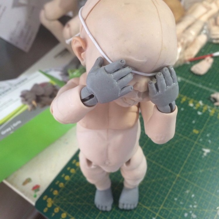 Мои новые проекты. Авторские шарнирные куклы (фото 8)