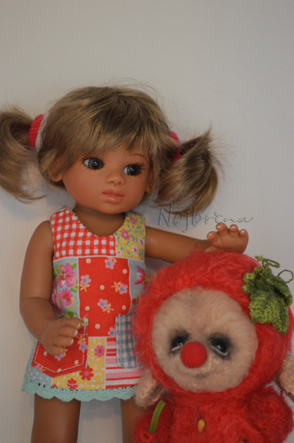 Линда из Berliner Rasselbande. Кукла от Габриелы Мюллер (фото 3)