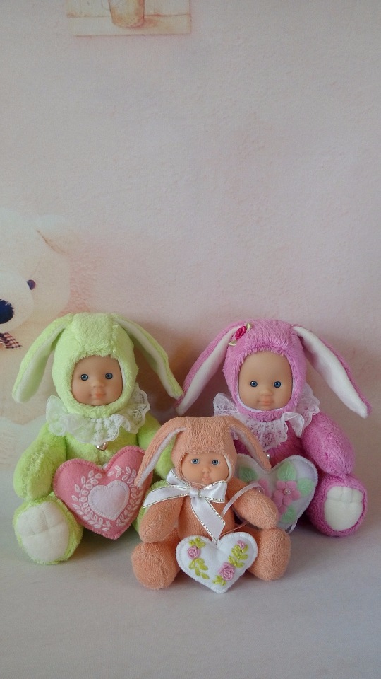 Зайки в стиле Тедди-долл — Авторские куклы Тедди