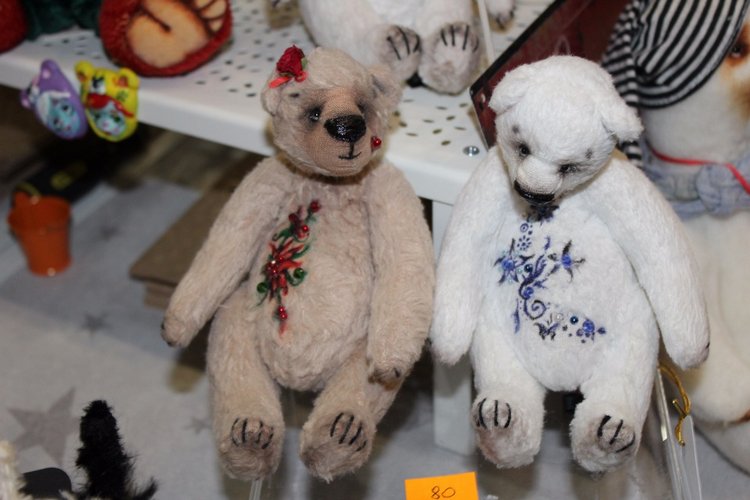 Выставка мишек, кукол и кукольной миниатюры в Голландии 2017 - часть первая