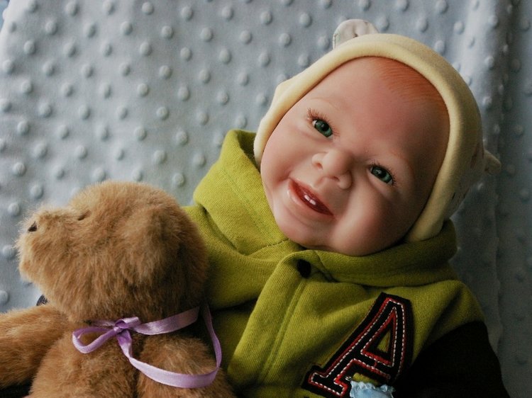 Малыш Тимоша — Куклы Реборн (Reborn): домашние фото (фото 10)