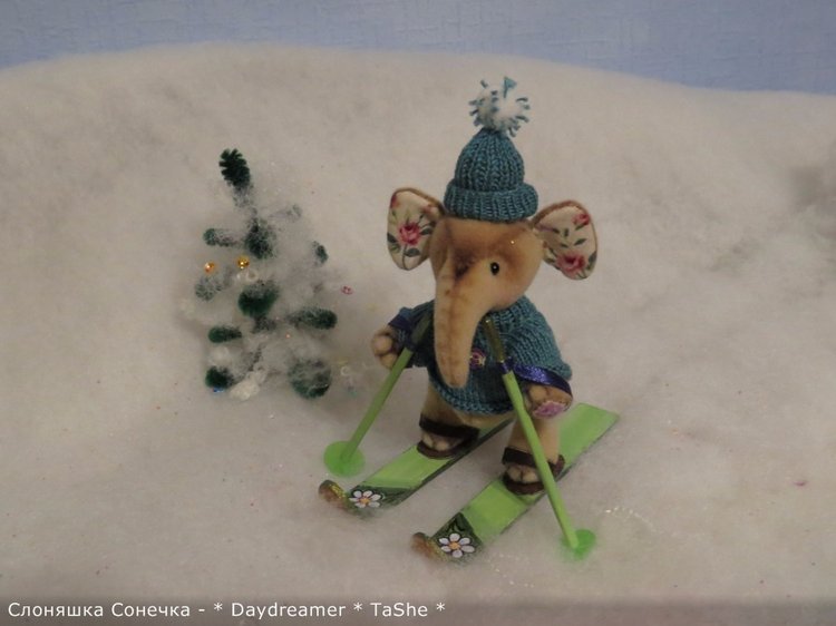 И теперь уже второй слоненок... и снова девочка