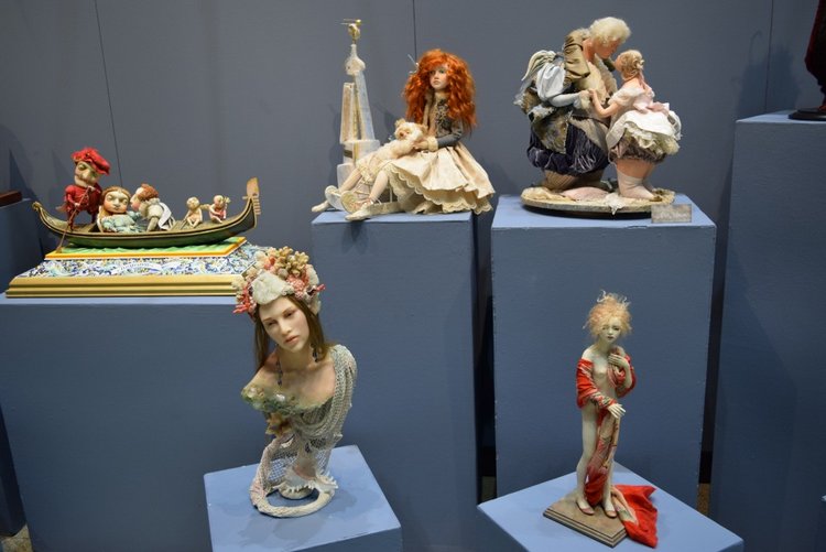 VIII Московская международная выставка Искусство куклы. Таланты и поклонники. Часть II