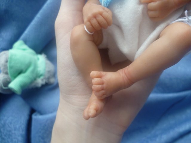 А у меня появился новый малыш! Кукла из ливингдолл - много фото