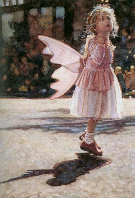 Steve Hanks - Мастер акварели. Изумительно трогательные работы известного акварелиста