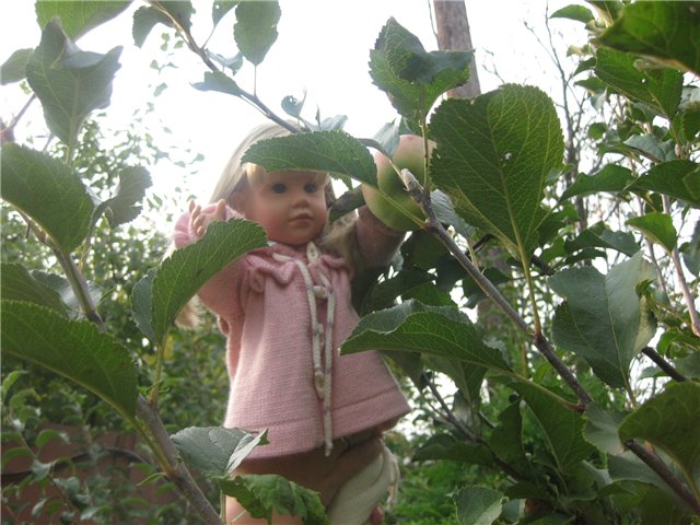 Золотая осень. Кукла Готц Симочка знакомится с Россией