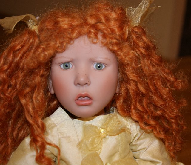 Три осенние принцессы. Коллекционные куклы (фото 2)