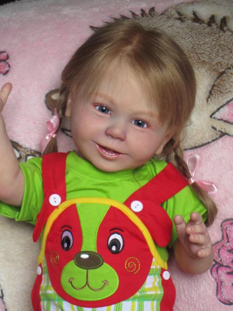 Оторвыш Сьюзон и крошка Виктория. Куклы реборн Светланы Преображенской