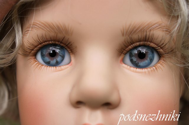 Летние девочки - редкие белокурые красавицы от Хильдегард Гюнцель для Walterhäuser Puppenmanufaktur