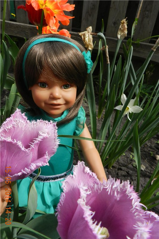 Дианка - Diana Euro Girl - восстановление и ремонт куклы (фото 8)