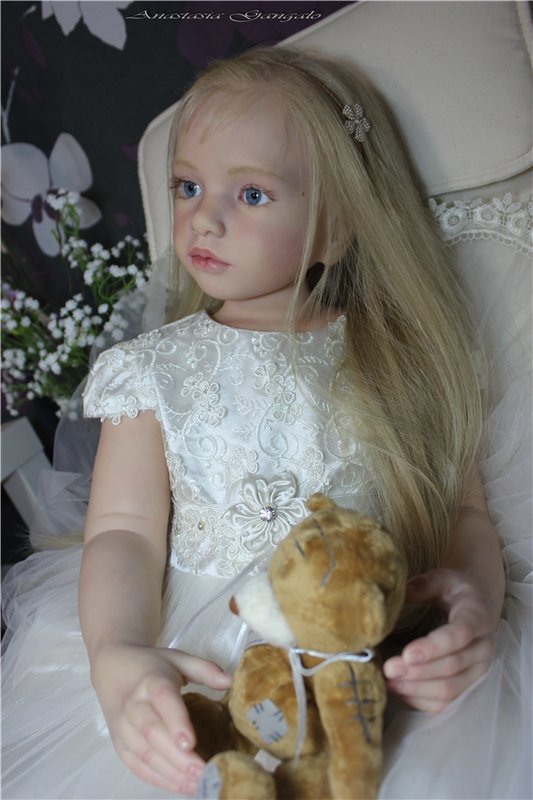 Алеся... Леся, Лесенька. Кукла реборн Анастасии Гангало