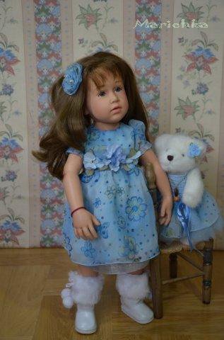 Платье для куклы Gotz , или как я держала слово (фото 5)
