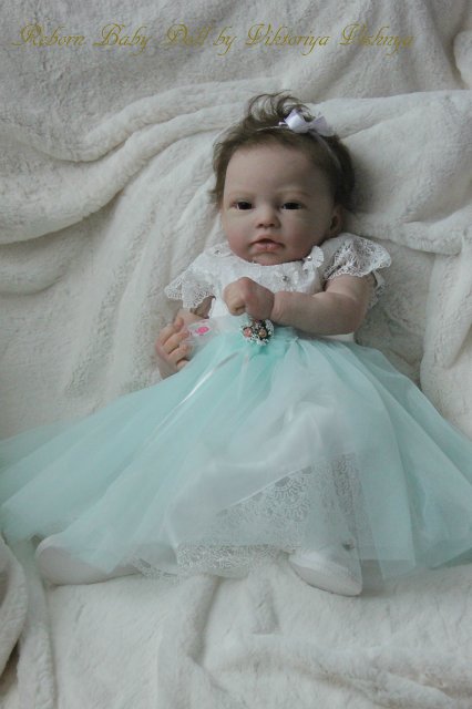 Кайли... Куколка реборн Виктории Вишни (фото 5)