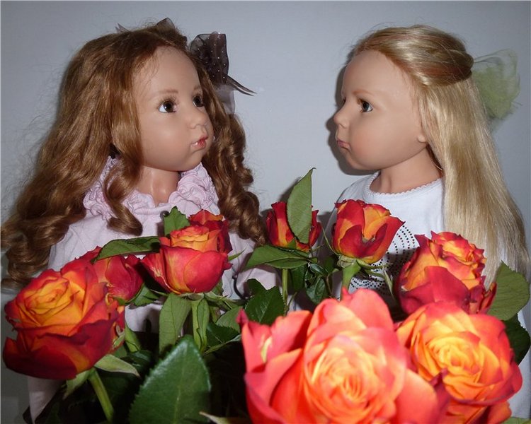 Авторские куклы H.Gunzel. Наши поздравления Всем, Всем, Всем (фото 7)