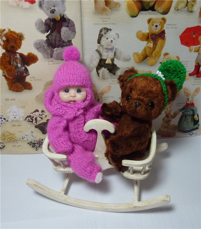 Сильвестор и малышки… Мех и полимерная глина (фото 4)