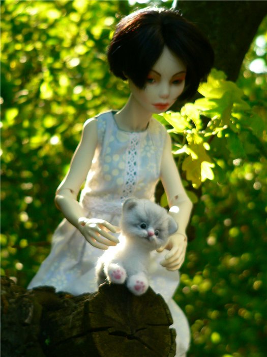 Серафимина прогулка | Бэйбики Серафимина прогулка — Куклы Yuki Doll (Юки Долл): авторские BJD (БЖД) (фото 6)