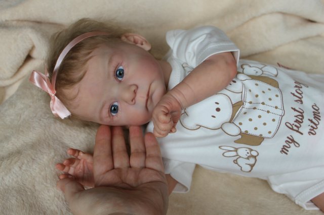 Мое маленькое солнышко Аделина! Кукла реборн Шепелевой Людмилы (фото 3)