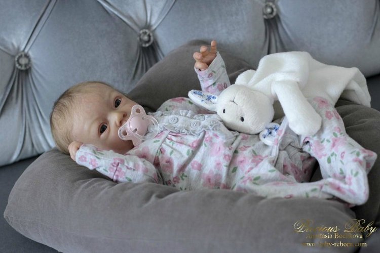 Маленькая капелька - Аделия! Кукла реборн Анастасии Бочковой
