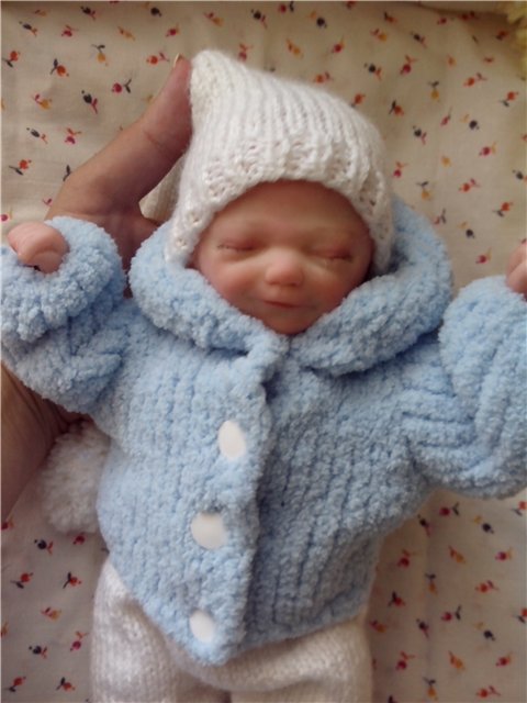 Кукла реборн Василь или Василина