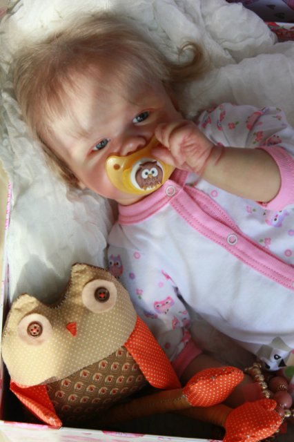 Томочка! Кукла реборн на основе молда Tommy by Sandy Faber