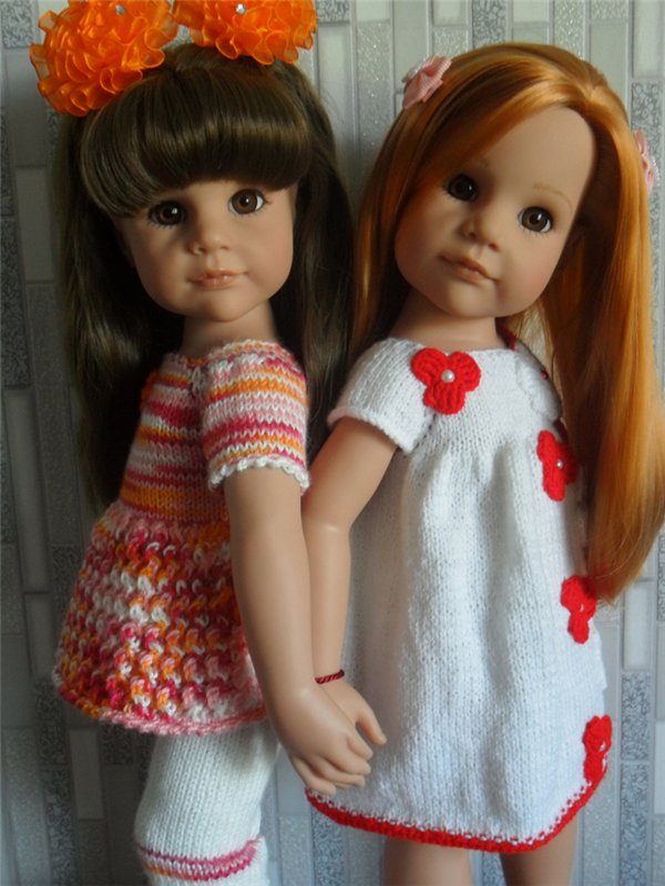Неразлучные сестрички — Одежда и обувь для кукол своими руками: фото (фото 10)