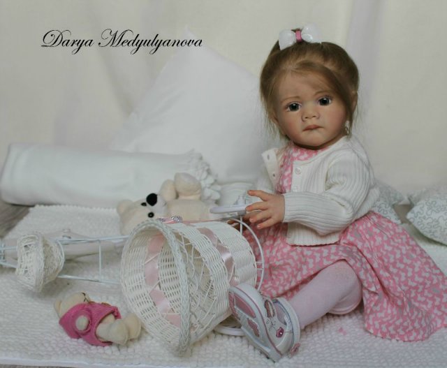 Моя принцесса Gloria! Frida от Karola Wegerich. Кукла реборн Дарьи Медюляновой