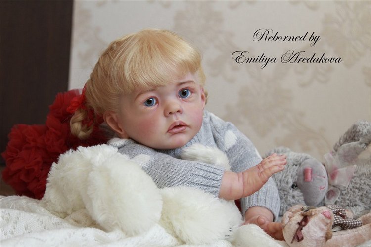 Вилмочка, преображение... Кукла реборн Эмилии Аредаковой (фото 5)