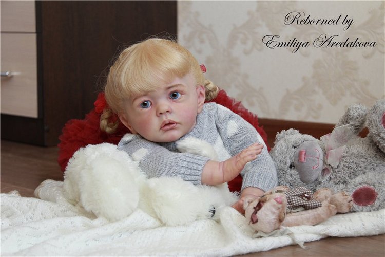 Вилмочка, преображение... Кукла реборн Эмилии Аредаковой (фото 2)