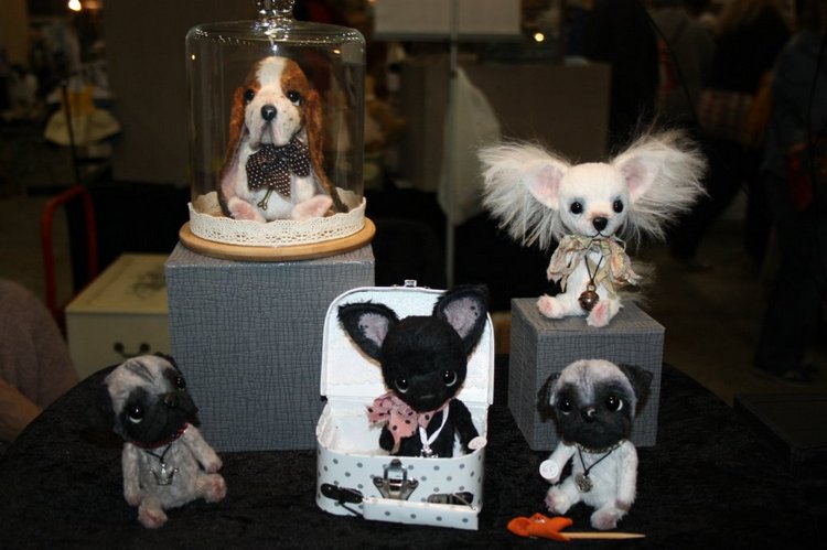 Выставка кукол, мишек тедди, кукольных домиков и миниатюры в Нидерландах. Продолжение