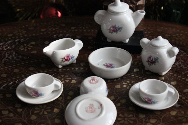 Посуда антикварная, старинная, винтажная - праздник души для нас и конечно кукол! Часть вторая (фото 5)